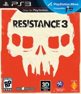 Resistance 3 PS3 Cover